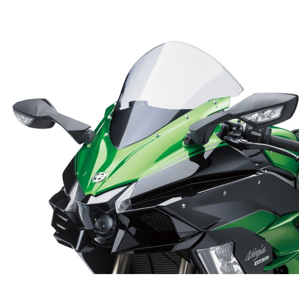 Kawasaki Large windshield kit. Clear (ZXT02A)